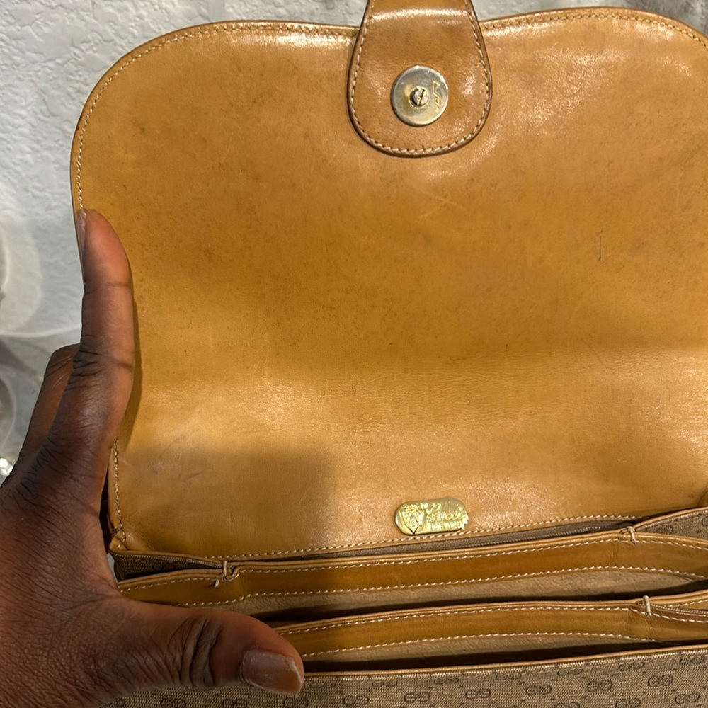 GUCCI Old Vintage Micro GG Logo Hardware Leather Mini Shoulder Bag /cros… - Picture 9 of 15